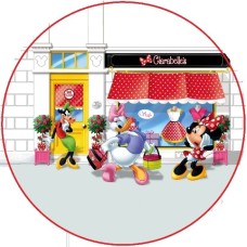 RDaisy3 Vafa rotunda Daisy Duck Minnie Mouse si Clarabelle la shopping d 20 cm